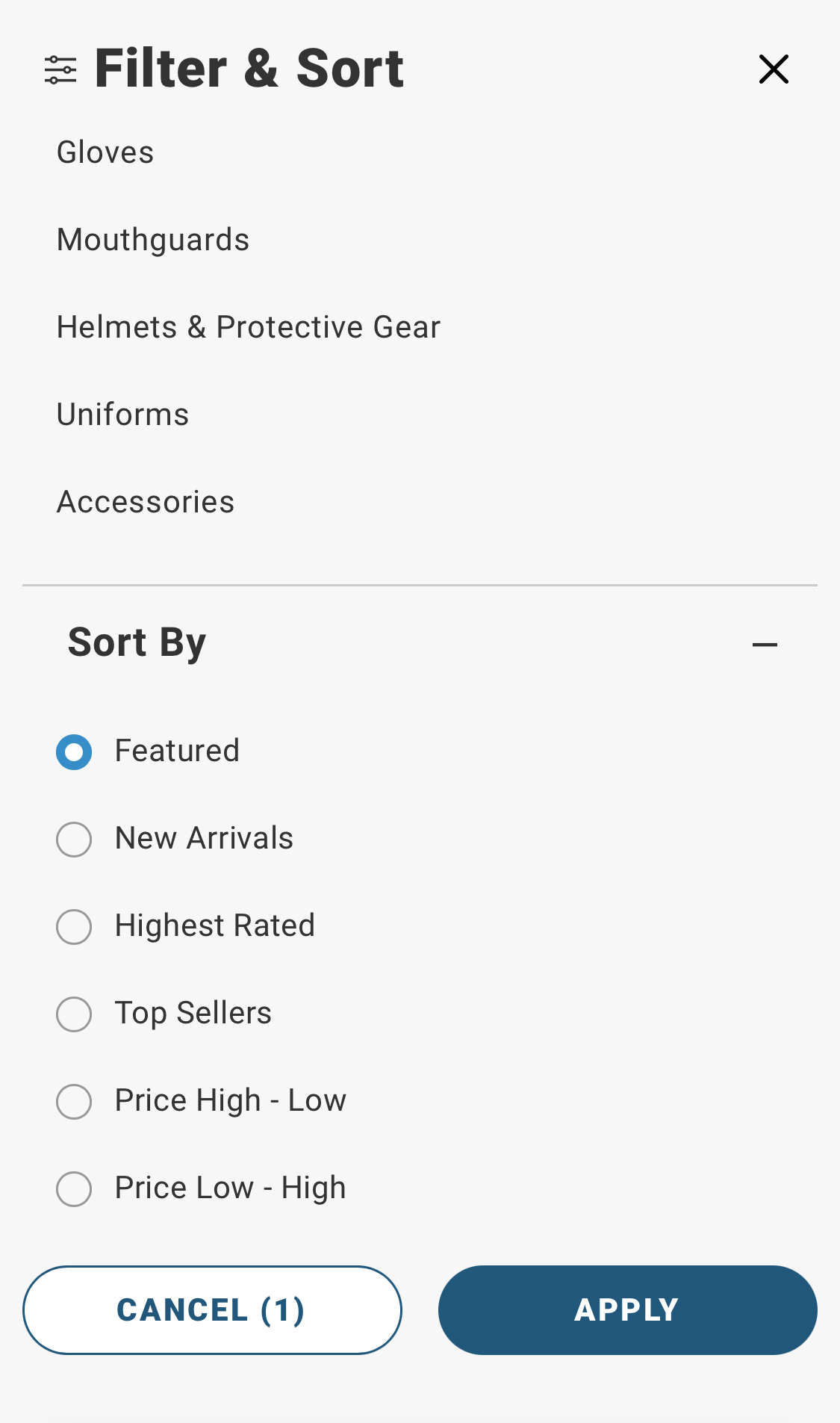 Hibbett’s Mobile Sorting Tool 164 of 520 Sorting Tool Examples